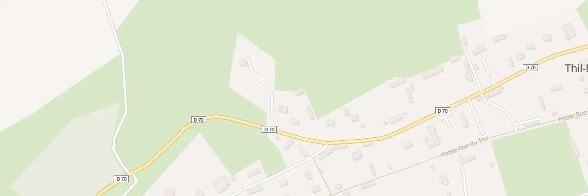 Plan du 4 Rte de Gueures à Thil-Manneville