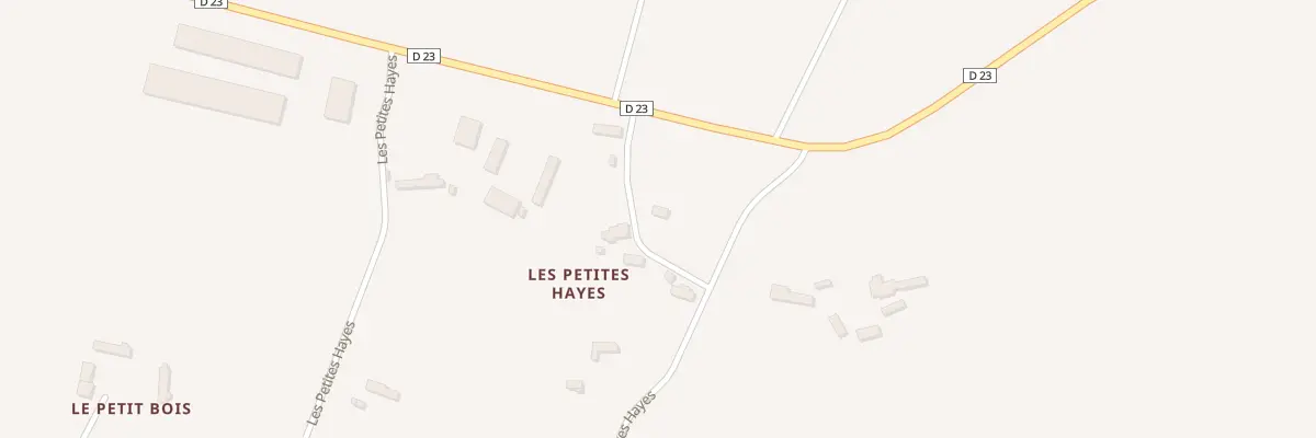 Plan du 188 Les Petites Hayes à La Fontenelle