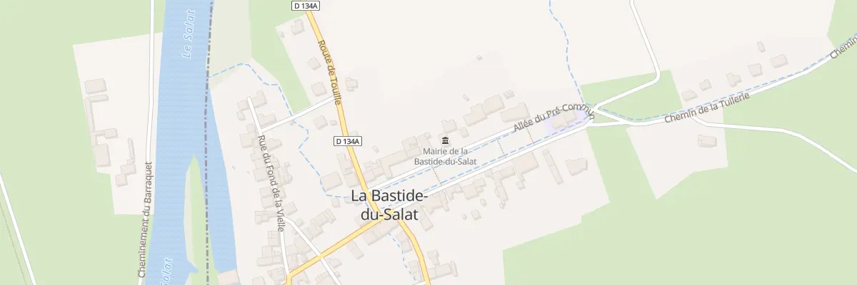 Plan du 11 Pre Commun à La Bastide-du-Salat