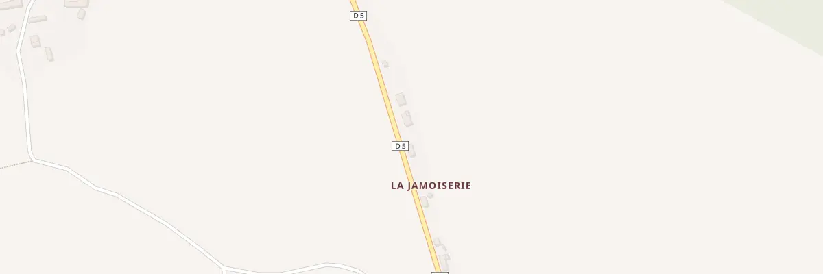 Plan du 5 La Jamoiserie à Saintigny