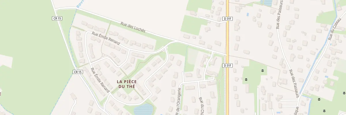 Plan du 20 Rue Comte Raoul de Sade à La Croix-en-Touraine
