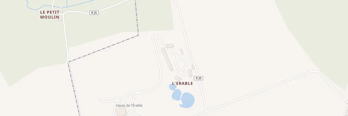 Plan du 119A L’Erable à Saint-Cyr-du-Gault