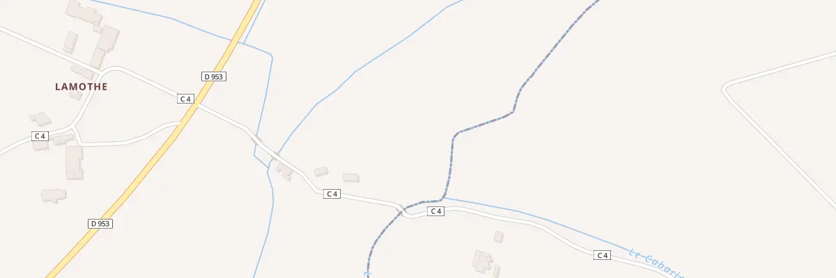 Plan du 5312 Lamothe Nord à Castelsagrat