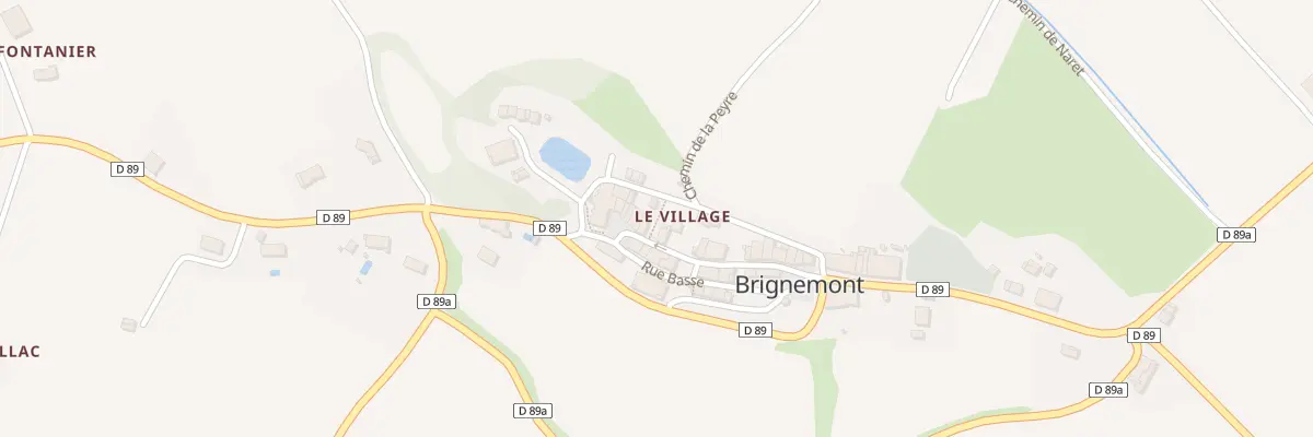 Plan du 19 Le Village à Brignemont