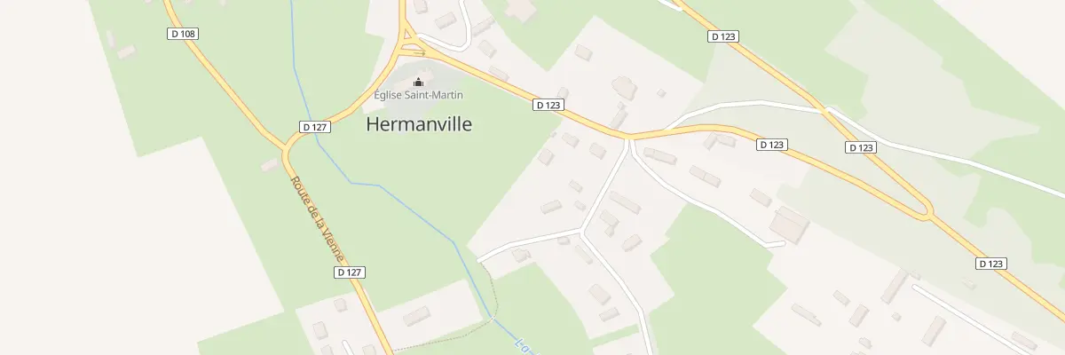 Plan du 4 Imp de la Vienne à Hermanville