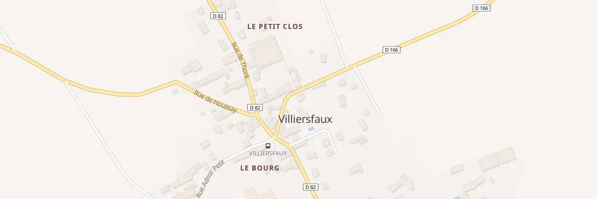 Plan du 6 Rue de la Brisse à Villiersfaux