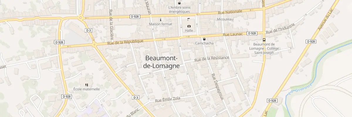 Plan du 45 Rue de la Font à Beaumont-de-Lomagne