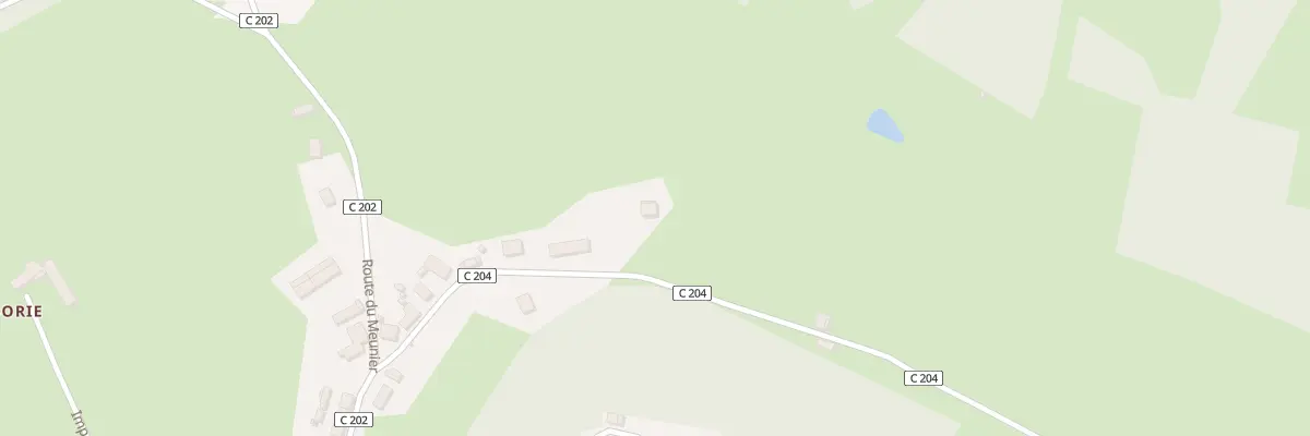Plan du 203 Rte des Fleurs à Nanthiat