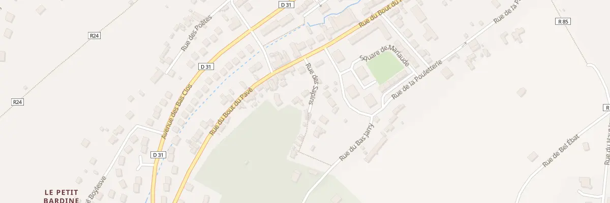 Plan du 6 Rue des Sapins à Loches