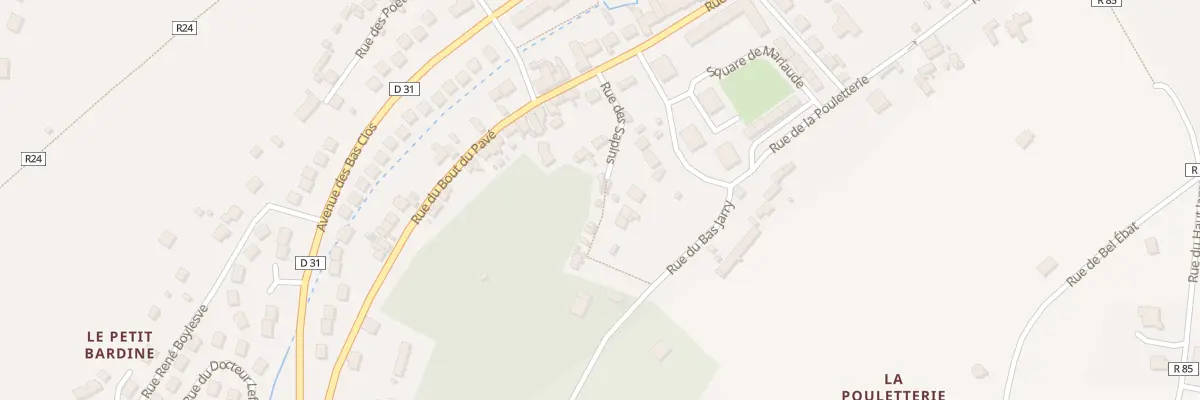 Plan du 10 Rue des Sapins à Loches