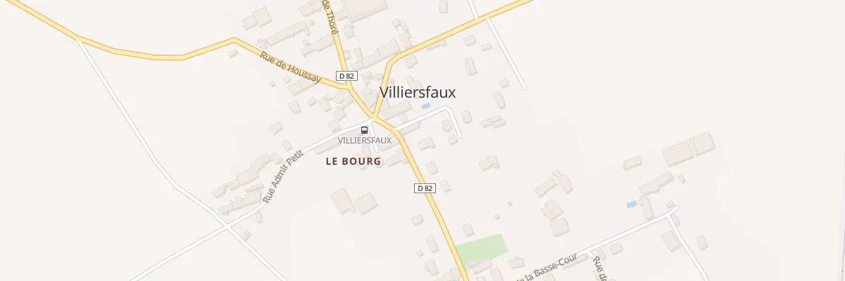 Plan du 3 Rue des Ecoles à Villiersfaux