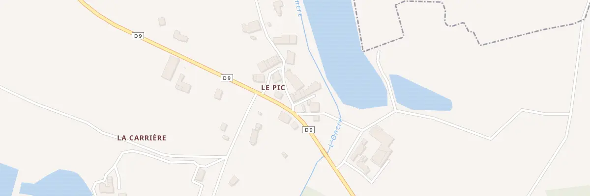 Plan du 21 Le Pic à Javerdat