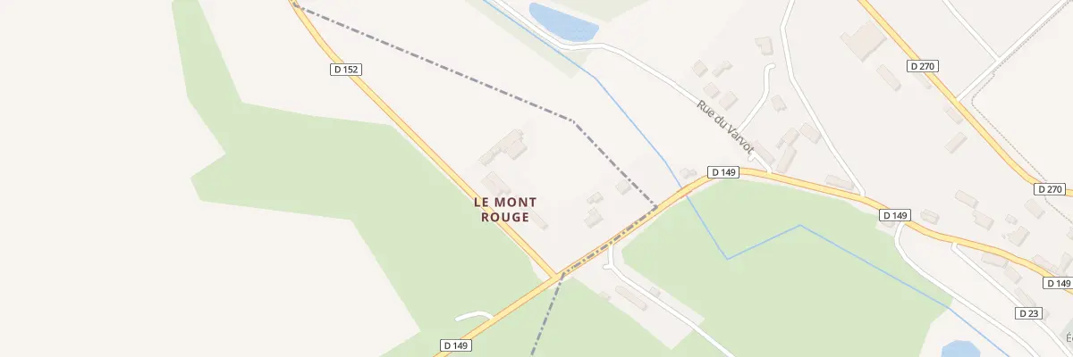 Plan du 5092 Le Mont Rouge à Lammerville