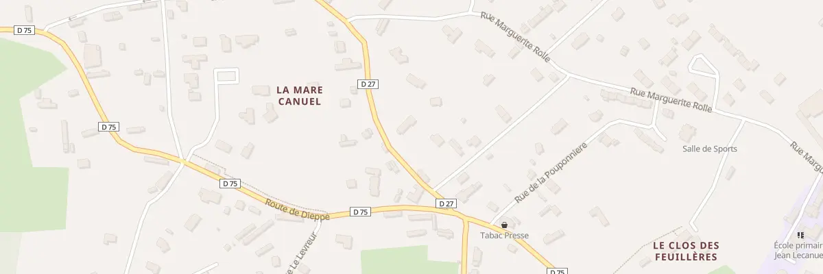 Plan du 8 Rte de l’Eglise à Varengeville-sur-Mer