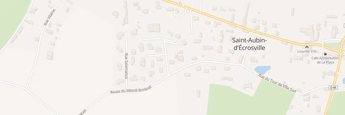 Plan du 11 Rte du Mesnil Broquet à Saint-Aubin-d’Écrosville