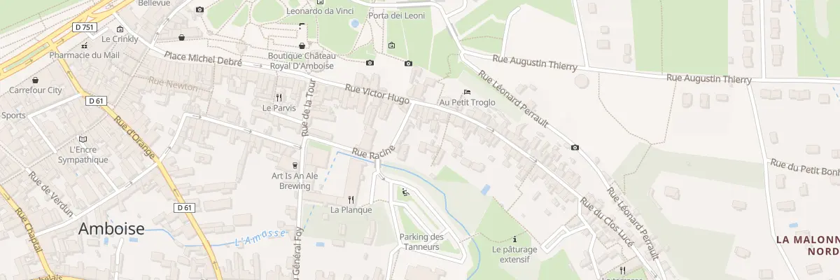Plan du 58 Rue Victor Hugo à Amboise