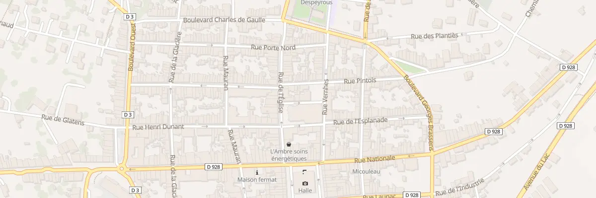 Plan du 2 Rue du Presbytère à Beaumont-de-Lomagne