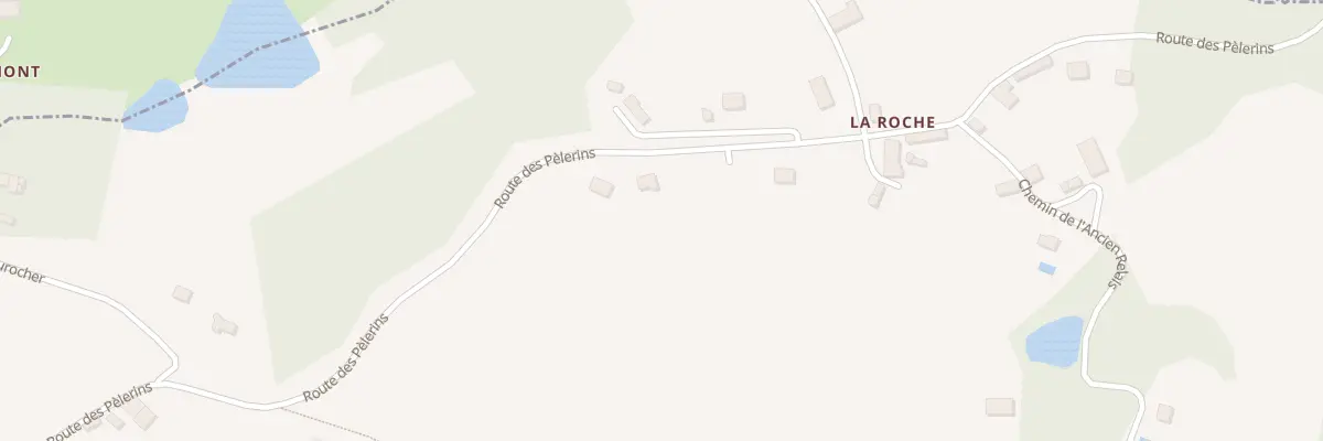 Plan du 994 Rte des Pélerins à La Coquille