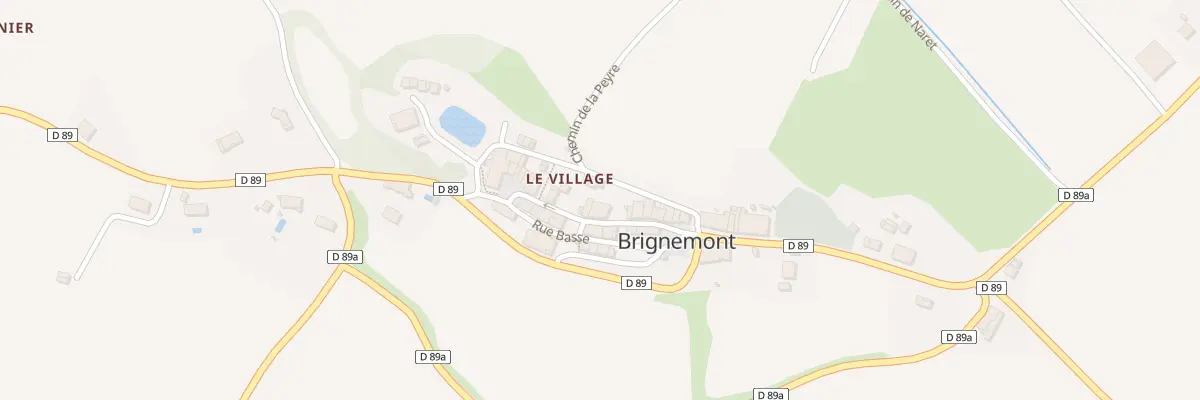 Plan du 16A Le Village à Brignemont