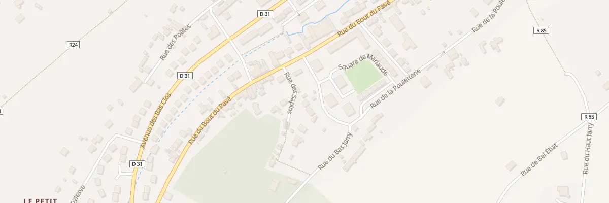 Plan du 5 Rue des Sapins à Loches