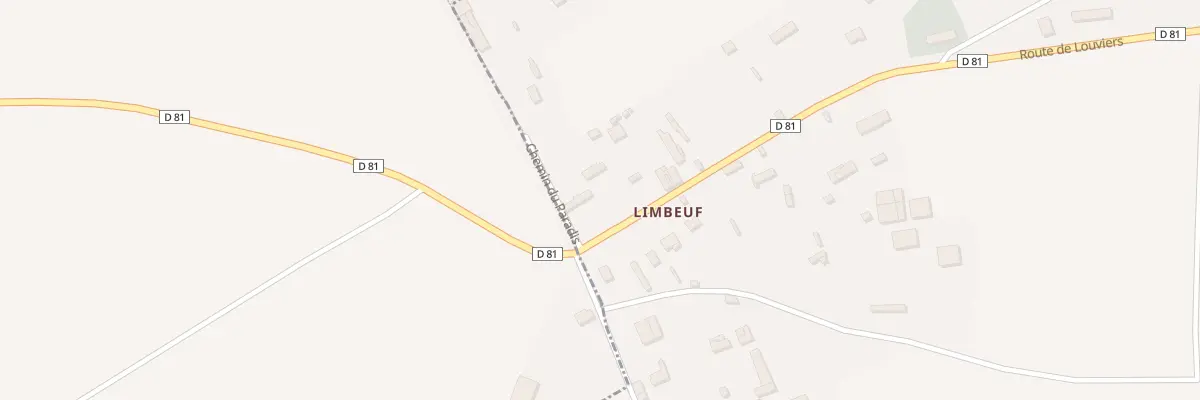 Plan du 12 Limbeuf à Criquebeuf-la-Campagne