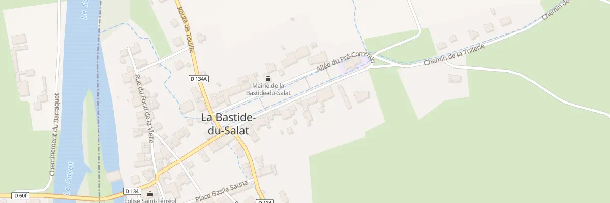 Plan du 17 Rue du Pré Commun à La Bastide-du-Salat