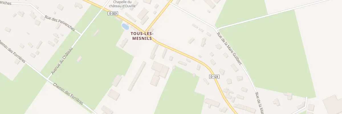 Plan du 502 Rue Grande Rue des Mousseaux à Ouville-la-Rivière