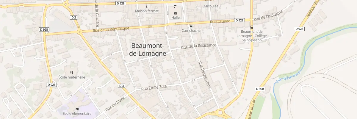 Plan du 32 Rue de la Font à Beaumont-de-Lomagne