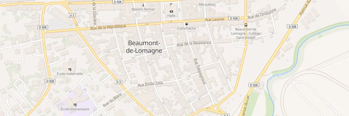 Plan du 30B Rue de la Font à Beaumont-de-Lomagne
