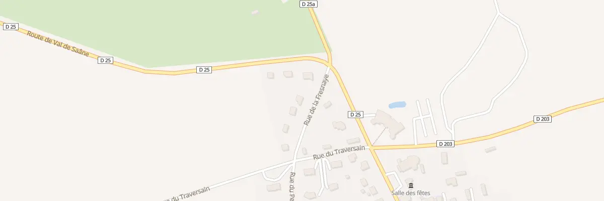Plan du 6 Rue de la Fresnay à Belleville-en-Caux