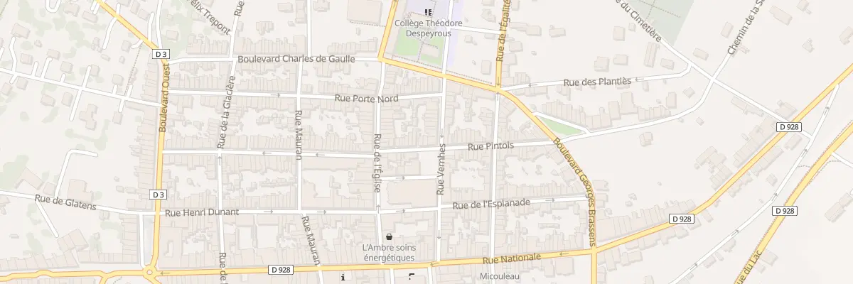 Plan du 36B Rue Pintois à Beaumont-de-Lomagne