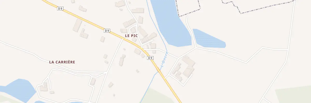 Plan du 5251A Le Pic à Javerdat