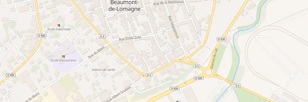 Plan du 17 Rue de la Font à Beaumont-de-Lomagne