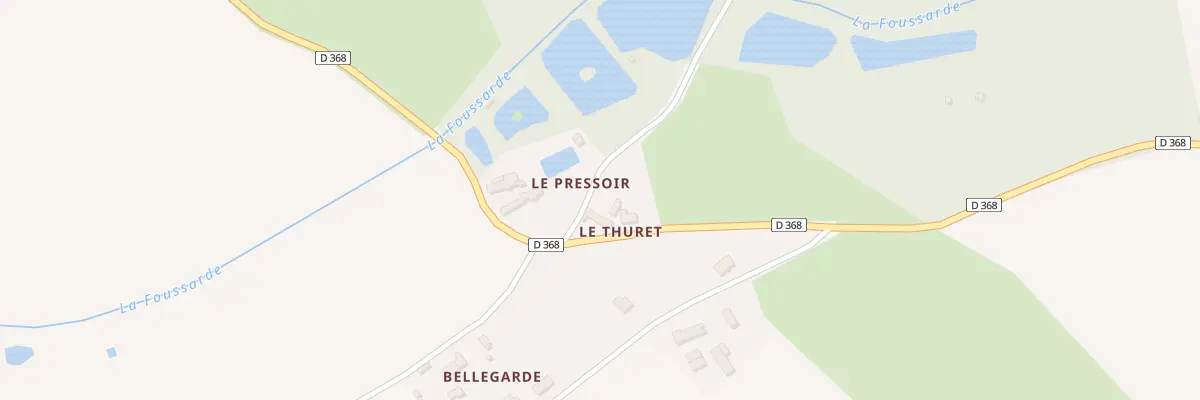 Plan du 1 Le Thuret à Argenvilliers