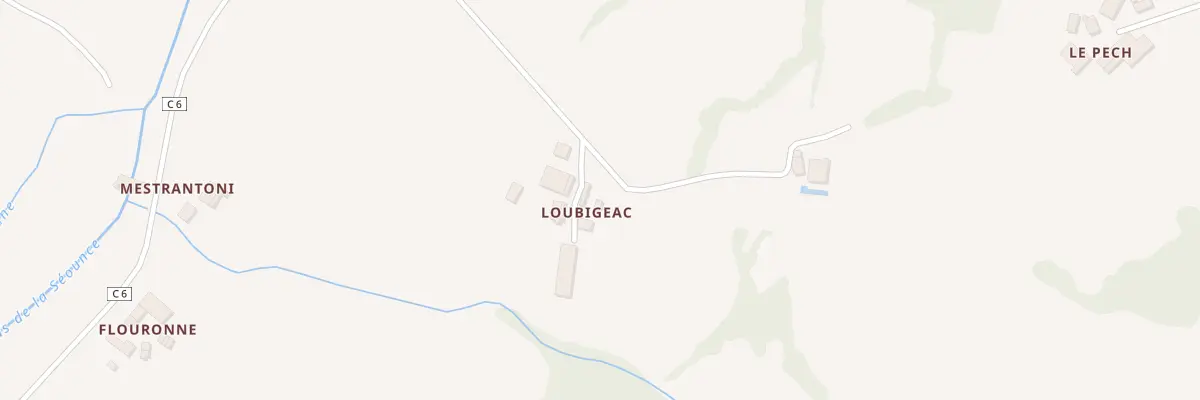 Plan du 5093 Loubigeac à Brassac