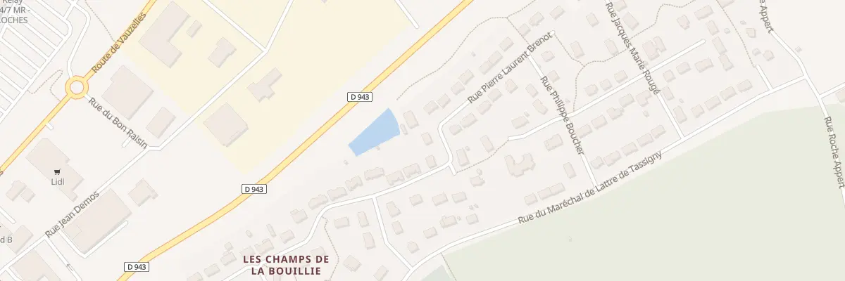 Plan du 51 Rue Pierre Laurent Brenot à Loches