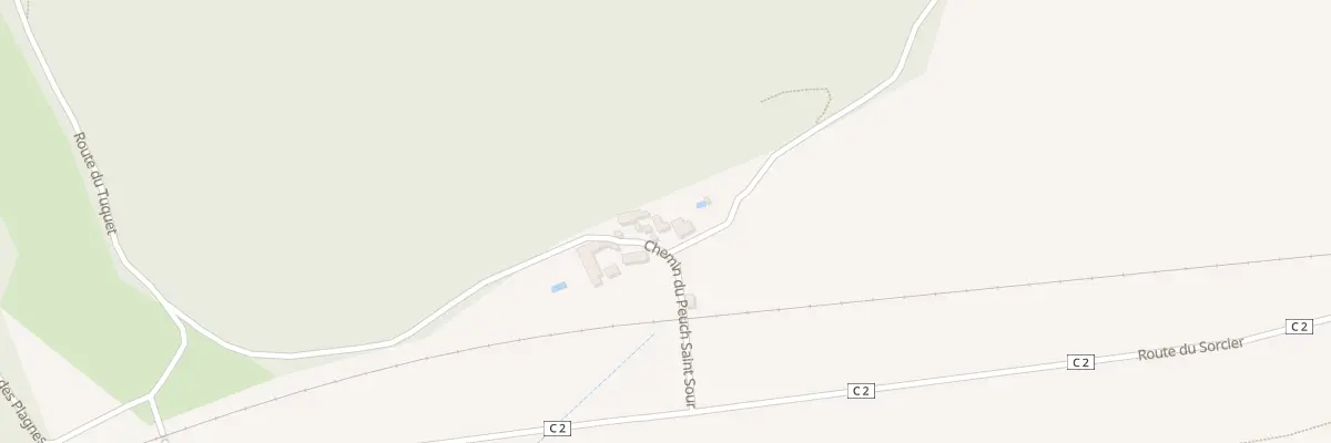 Plan du 168B Le Peuch aux Eyzies