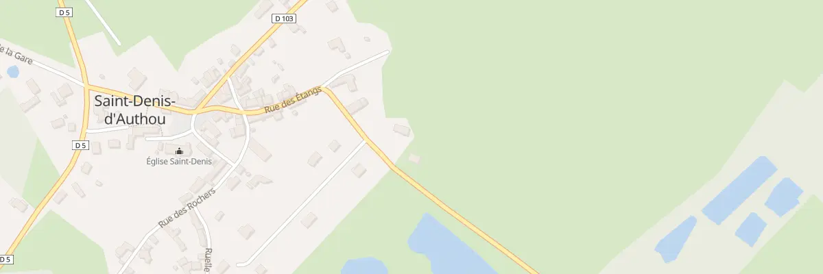 Plan du 15 Rue des Etangs à Saintigny