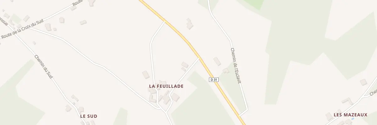 Plan du 736 Rte du Périgord Noir à Rouffignac-Saint-Cernin-de-Reilhac