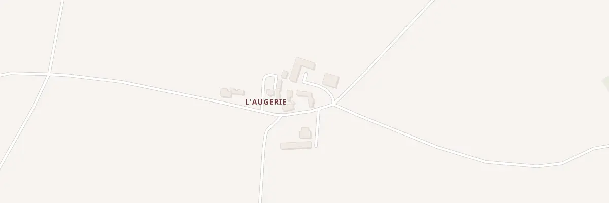 Plan du 269 L’Augerie à Charnizay