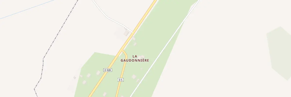 Plan du 1 Les Gaudonnières à Saint-Éliph