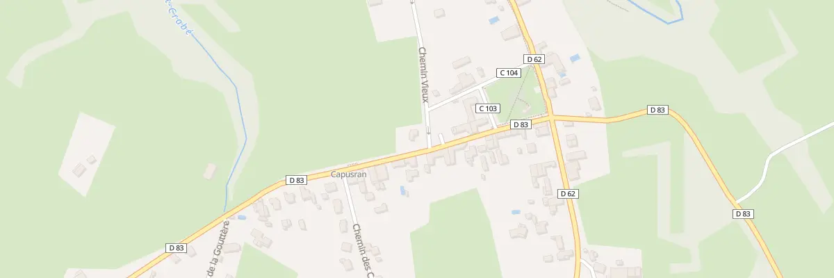 Plan du 6 Rue de Capsuran à Cassagne