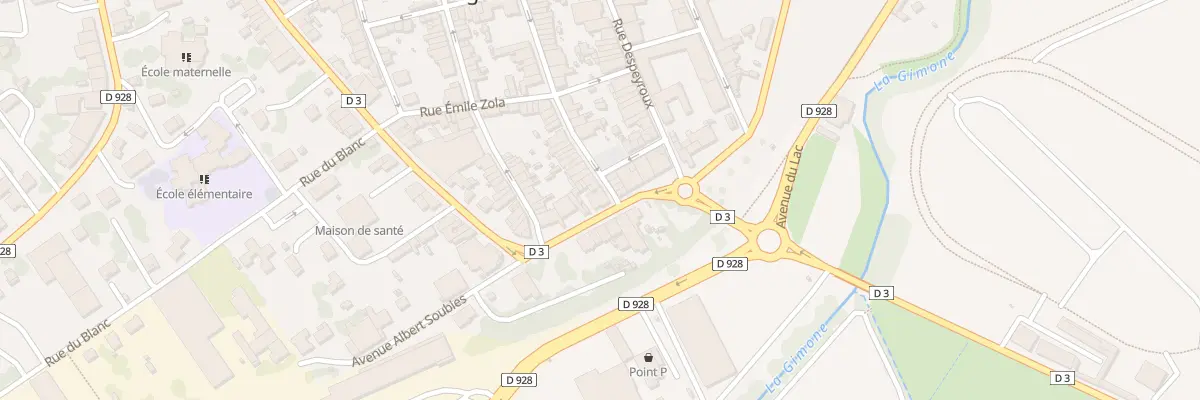Plan du 1 Rue de la Font à Beaumont-de-Lomagne