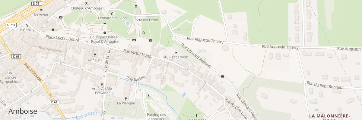 Plan du 47 Rue Victor Hugo à Amboise