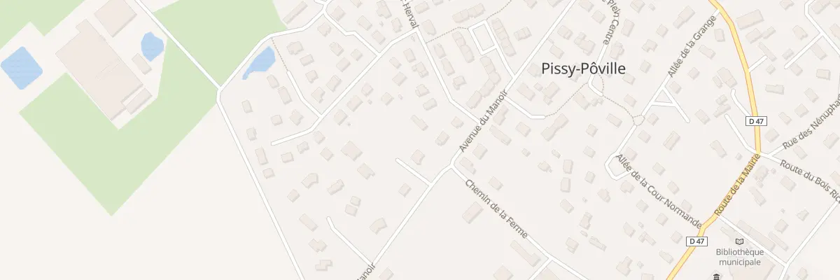 Plan du 344 Av du Manoir à Pissy-Pôville