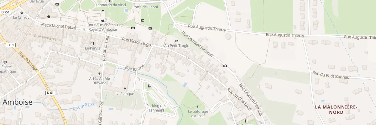 Plan du 90 Rue Victor Hugo à Amboise