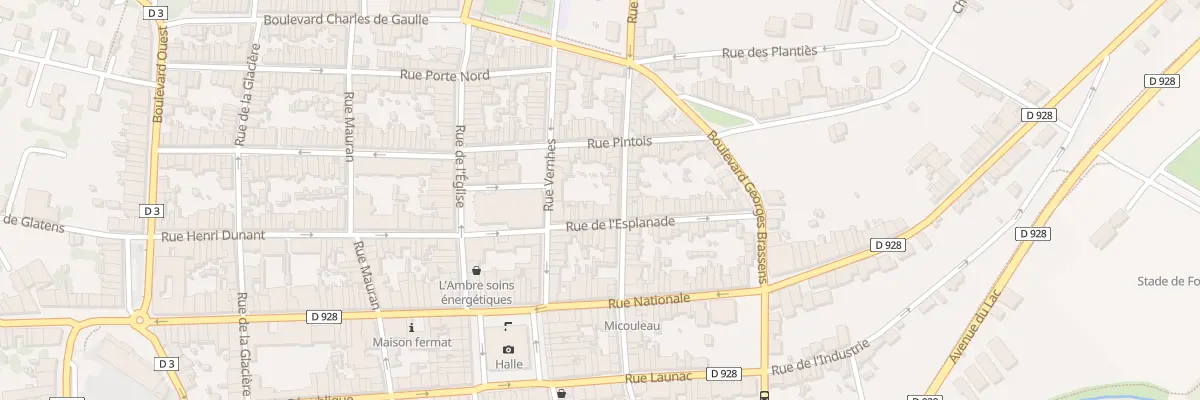 Plan du 38 Rue de l’Esplanade à Beaumont-de-Lomagne