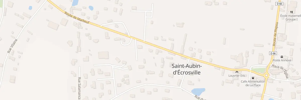 Plan du 13 Rte de Marbeuf à Saint-Aubin-d’Écrosville