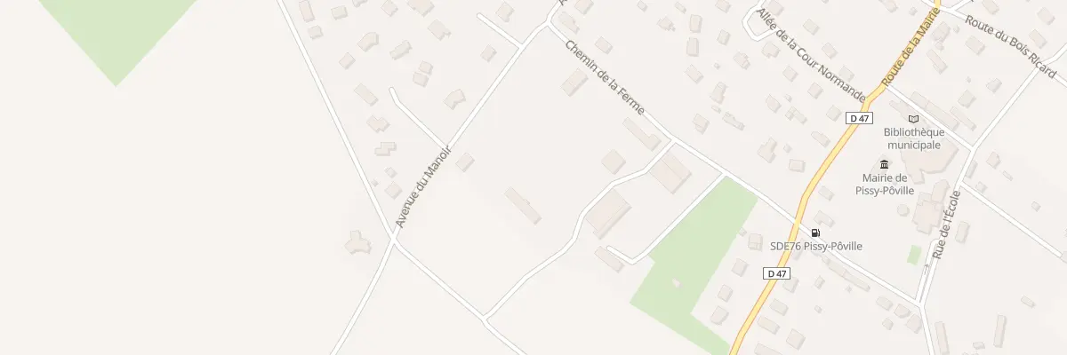 Plan du 427 Av du Manoir à Pissy-Pôville