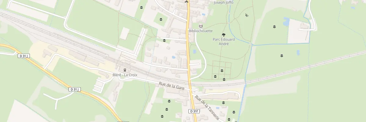 Plan du 47 Rue Nationale à La Croix-en-Touraine